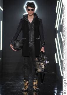 Milan Men s Fashion Week Spring Summer 2017 Milan Fashion Week, Spring Summer 2017. Philipp Plein Fashionshow. Pictured: Model  RiccardoxGiordanoxFotosicki