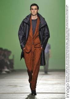 Milan Men s Fashion Week Spring Summer 2017 Milan Fashion Week, Spring Summer 2017. Pal Zilieri Fashionshow. Pictured: Model  RiccardoxGiordanoxFotosicki