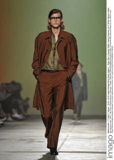 Milan Men s Fashion Week Spring Summer 2017 Milan Fashion Week, Spring Summer 2017. Pal Zilieri Fashionshow. Pictured: Model  RiccardoxGiordanoxFotosicki