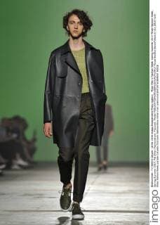 Milan Men s Fashion Week Spring Summer 2017 Milan Fashion Week, Spring Summer 2017. Pal Zilieri Fashionshow. Pictured: Model  RiccardoxGiordanoxFotosicki