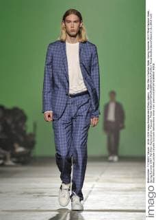Milan Men s Fashion Week Spring Summer 2017 Milan Fashion Week, Spring Summer 2017. Pal Zilieri Fashionshow. Pictured: Model  RiccardoxGiordanoxFotosicki