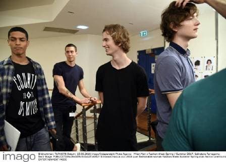 Milan Man s Fashion Week Spring Summer 2017. Salvatore Ferragamo Back Stage  SimonaxChioccia