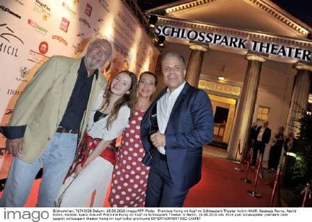 Premiere Honig im Kopf im Schlosspark Theater Achim Wolff, Nasstaja Revvo, Astrid Kohrs, Karsten Speck Ankunft Premiere Honig im Kopf im Schlosspark Theater in Berlin, 18.06.2016