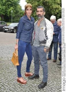 Premiere Honig im Kopf im Schlosspark Theater Anouschka Renzi, Erdal Yildiz Ankunft Premiere Honig im Kopf im Schlosspark Theater in Berlin, 18.06.2016