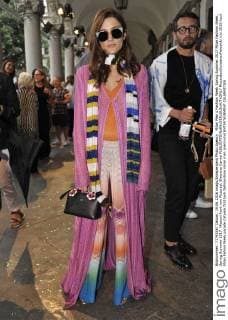 Milan Men s Fashion Week Spring Summer 2017 Milan Fashion Week, Spring Summer 2017. Missoni front row Pictured: Eleonora Carrisi  RiccardoxGiordanoxFotosicki