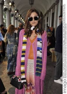 Milan Men s Fashion Week Spring Summer 2017 Milan Fashion Week, Spring Summer 2017. Missoni Pictured front row: Eleonora Carrisi  RiccardoxGiordanoxFotosicki