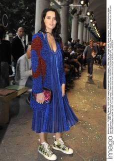 Milan Men s Fashion Week Spring Summer 2017 Milan Fashion Week, Spring Summer 2017. Missoni front row Pictured: Chaterine Poulain  RiccardoxGiordanoxFotosicki