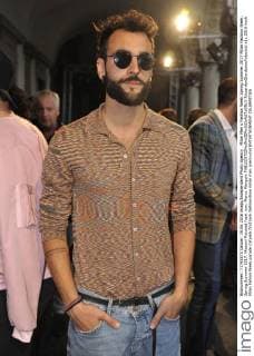 Milan Men s Fashion Week Spring Summer 2017 Milan Fashion Week, Spring Summer 2017. Missoni Pictured front row: Marco Mengoni  RiccardoxGiordanoxFotosicki