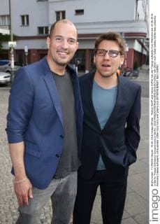 Patrick Wolff und Hanno Koffler bei der Treppe aufwärts Kino Premiere am 19.06.2016 in Berlin Treppe Aufwaerts Kinopremiere in Berlin, 2016 