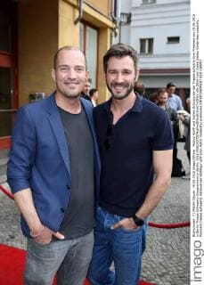 Patrick Wolff und Jochen Schropp bei der Treppe aufwärts Kino Premiere am 19.06.2016 in Berlin Treppe Aufwaerts Kinopremiere in Berlin, 2016 