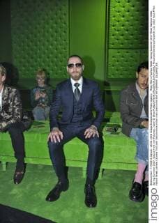 Milan Men s Fashion Week Spring Summer 2017 Milan Fashion Week, Spring Summer 2017. GUCCI front row Pictured: Justin O Shea  RiccardoxGiordanoxFotosicki