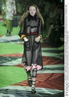Milan Men s Fashion Week Spring Summer 2017 Milan Fashion Week, Spring Summer 2017. GUCCI fashionshow Pictured: model  RiccardoxGiordanoxFotosicki