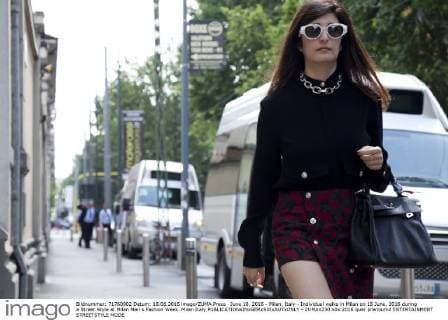 June 18, 2016 - Milan, Italy - Individual walks in Milan on 18 June, 2016 during a Street Style at Milan Men s Fashion Week. Milan Italy  - ZUMAn230