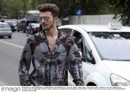 June 18, 2016 - Milan, Italy - Individual walks in Milan on 18 June, 2016 during a Street Style at Milan Men s Fashion Week. Milan Italy  - ZUMAn230