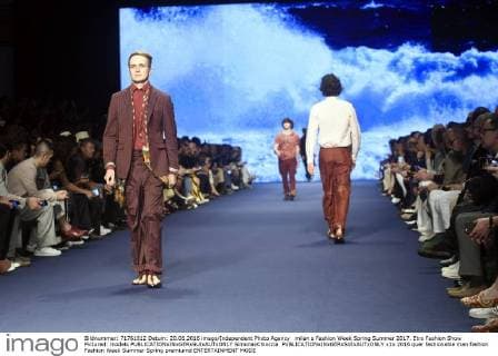 milan s Fashion Week Spring Summer 2017. Etro Fashion Show Pictured: models  SimonaxChioccia