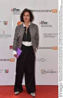 Die Schauspielerin Susanne Wolff kommt am 20.06.2016 in Köln zur Abendveranstaltung anlässich der Jurysitzung zum international Emmy Award 2016 - Semi-Final Round of Judging der International Emmy Awards -