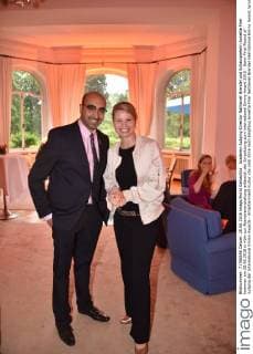 Academy-Judging-Director Nathaniel Brendel und Schauspielerin Annette Frier kommen am 20.06.2016 in Köln zur Abendveranstaltung anlässich der Jurysitzung zum international Emmy Award 2016 - Semi-Final Round of Judging der International Emmy Awards -