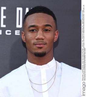 June 20, 2016 - Hollywood, California, U.S. - Jessie Usher arrives for the premiere of the film Independence Day: Resurgence at the Chinese theater. Hollywood U.S. - ZUMAo05_
