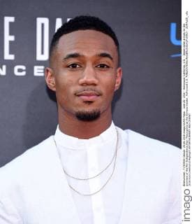June 20, 2016 - Hollywood, California, U.S. - Jessie Usher arrives for the premiere of the film Independence Day: Resurgence at the Chinese theater. Hollywood U.S. - ZUMAo05_