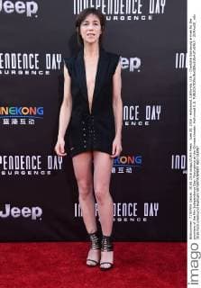 June 20, 2016 - Hollywood, California, U.S. - Charlotte Gainbourg arrives for the premiere of the film Independence Day: Resurgence at the Chinese theater. Hollywood U.S. - ZUMAo05_