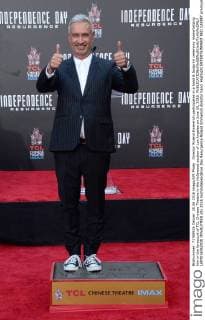 Director Roland Emmerich participates in a hand & footprint ceremony immortalizing him in the forecourt of TCL Chinese Theatre in the Hollywood section of Los Angeles on June 20, 2016.  LAP2016062038 JIMxRUYMEN