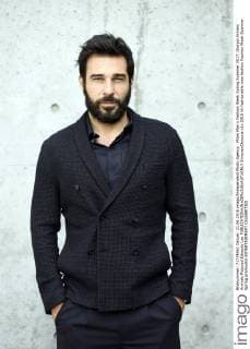 Milan Man s Fashion Week Spring Summer 2017. Giorgio Armani Arrivals Pictured Edoardo Leo  SimonaxChioccia