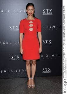 June 21, 2016 - Los Angeles, California, U.S. - Gugu Mbatha-Raw arrives for the premiere of the film Free State of Jones at the DGA theater. Los Angeles U.S. - ZUMAo05_