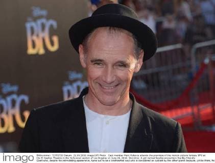Cast member Mark Rylance attends the premiere of the motion picture fantasy BFG at the El Capitan Theatre in the Hollywood section of Los Angeles on June 21, 2016. Storyline: A girl named Sophie encounters the Big Friendly Giant who, despite his intimidating appearance, turns out to be a kindhearted soul who is considered an outcast by the other giants because, unlike them, he refuses to eat children.  LAP2016062101 JIMxRUYMEN