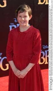 Cast member Ruby Barnhill attends the premiere of the motion picture fantasy The BFG at the El Capitan Theatre in the Hollywood section of Los Angeles on June 21, 2016. Storyline: A girl named Sophie encounters the Big Friendly Giant who, despite his intimidating appearance, turns out to be a kindhearted soul who is considered an outcast by the other giants because, unlike them, he refuses to eat children.  LAP2016062135 JIMxRUYMEN
