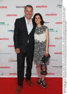 Udo Riglewski und Katja Suding bei der Verleihung des Emotion Awards in Hamburg Laeiszhalle am 22.6.2016
