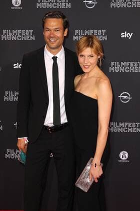 Franziska Weisz und Felix Herzogenrath bei der Eröffnung vom Filmfest München mit der Kino Premiere von Toni Erdmann am 23.06.2016 in München Eroeffnung Opening Filmfest Muenchen 2016 