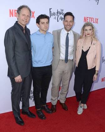 June 23, 2016 - Hollywood, CA, United States - 23 June 2016 - Hollywood. Rob Burnett, Craig Roberts, Paul Rudd, Megan Ferguson. Arrivals for the Los Angeles special screening of Netflix s The Fundamentals Of Caring held at ArcLight Hollywood. Photo Credit: Hollywood United States - ZUMAa123