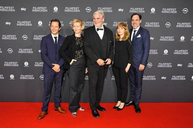 Trystan Pütter, Sandra Hüller, Peter Simonischek, Maren Ade und Thomas Loibl beim Opening vom 34. Filmfest München 2016 im Mathäser Filmpalast. München, 23.06.2016 Foto:xA.xHübnerx xFuturexImage