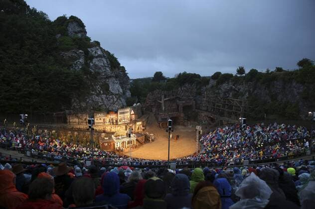 Premiere von Der Schatz im Silbersee bei den Karl-May-Spielen Bad Segeberg im Freilichttheater am Kalkberg. Bad Segeberg, 25.06.2016 Foto:xS.xGabschx xFuturexImage
