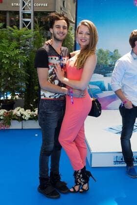 Marc Aurel und Joelina Drews - Deutschlandpremiere ICA AGE - KOLLISION VORAUS im CINESTAR SONY CENTER in Berlin am 26.06.2016. Deutschlandpremiere ICE AGE - KOLLISION VORAUS