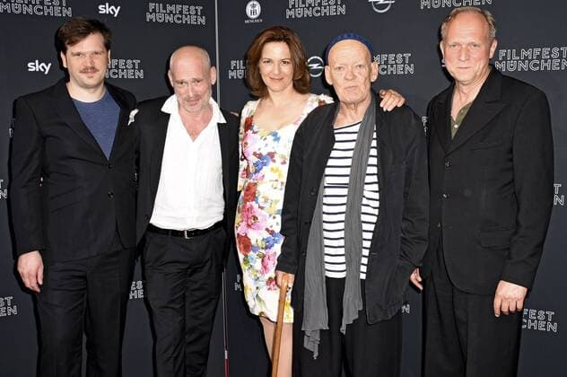 Sven Taddicken, Johannes Krisch, Martina Gedeck, Hans-Michael Rehberg und Ulrich Tukur bei der Premiere von Gleißendes Glück auf dem 34. Filmfest München 2016. München im ARRI Kino. München, 26.06.2016 Foto:xP.xSchönbergerx xFuturexImage