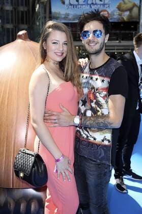 Joelina Drews mit Freund Marc Aurel Zeeb bei der Premiere des Kinofilms Ice Age - Kollision voraus! Ice Age: Collision Course im Cinestar Sony Center. Berlin, 26.06.2016 Foto:xS.xGabschx xFuturexImage