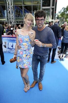 Sabrina Gehrmann mit Freund Tobey Wilson bei der Premiere des Kinofilms Ice Age - Kollision voraus! Ice Age: Collision Course im Cinestar Sony Center. Berlin, 26.06.2016 Foto:xS.xGabschx xFuturexImage