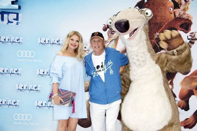 Anne Sophie Briest und Otto Waalkes bei der Premiere des Kinofilms Ice Age - Kollision voraus! Ice Age: Collision Course im Cinestar Sony Center. Berlin, 26.06.2016 Foto:xFredericx xFuturexImage
