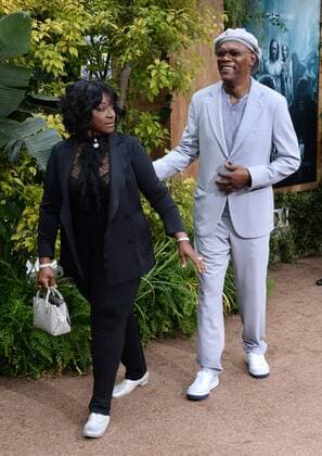 Cast member Samuel L. Jackson and his wife, actress LaTanya Richardson Jackson attend the premiere of the motion picture adventure film The Legend of Tarzan at the Dolby Theatre in the Hollywood section of Los Angeles on June 27, 2016. Storyline: Tarzan, having acclimated to life in London, is called back to his former home in the jungle to investigate the activities at a mining encampment.  LAP2016062718 JIMxRUYMEN