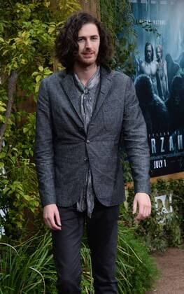 Irish musician, singer and songwriter Andrew Hozier-Byrne, known professionally by the mononym Hozier, who penned the new song Better Love for the motion picture adventure film The Legend of Tarzan attends the premiere of the film at the Dolby Theatre in the Hollywood section of Los Angeles on June 27, 2016. Storyline: Tarzan, having acclimated to life in London, is called back to his former home in the jungle to investigate the activities at a mining encampment.  LAP2016062730 JIMxRUYMEN