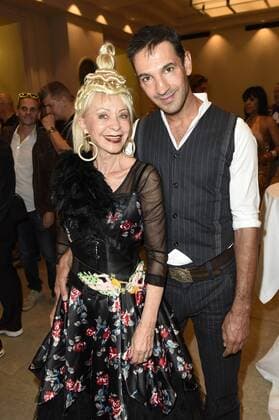 Monella Caspar und Benny Hiller (Schwarzblond) bei der Mode-Inszenierung des Märchens Die zertanzten Schuhe live mit Stardesigner Harald Glööckler auf der Mercedes-Benz Fashion Week Berlin Spring Summer 2017. Berlin, 27.06.2016 Foto:xFredericx xFuturexImage