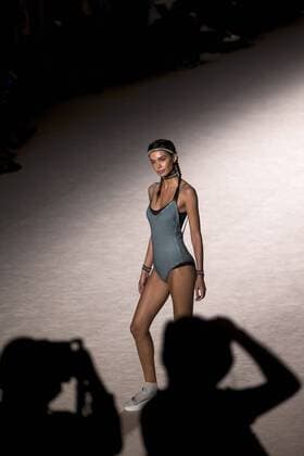 A model takes to the catwalk a creation of TCN s Swimsuit collection during the first day of the 080 Barcelona Fashion, in Barcelona, Spain, 27 June 2016. 080 Barcelona Fashion - Miquel Suay !ACHTUNG: NUR REDAKTIONELLE NUTZUNG!  20160628-636027017301145196