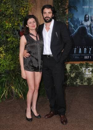 June 27, 2016 - Hollywood, CA, United States - 27 June 2016 - Hollywood. Kat Coiro, Rhys Coiro. Arrivals for the Los Angeles World Premiere of Warner Bros. The Legend of Tarzan held at the Dolby Theater. Photo Credit: Hollywood United States - ZUMAa123
