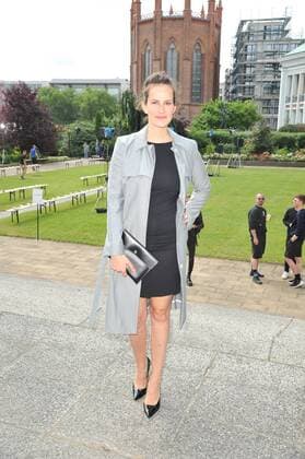 Saralisa Volm bei der Ankunft zur Hien Le Modenschau im Rahmen der Mercedes-Benz Fashion Week Frühjahr Sommer 2017 am 28.06.2016 in Berlin MBFW Fashionweek in Berlin 2016- Hien Le Fashion Show 