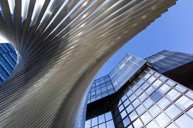 Germany, Hesse, Frankfurt, modern bank building  FCF000957