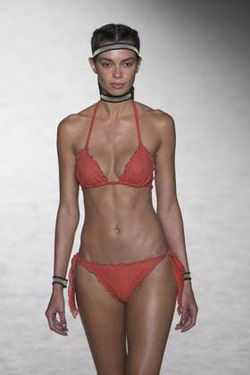 June 27, 2016 - Barcelona, Spain - A model presents a creation by TCN at the 080 Barcelona Fashion Week 2016 on June 27, 2016 in Barcelona, Spain. Barcelona Spain  - ZUMAn230