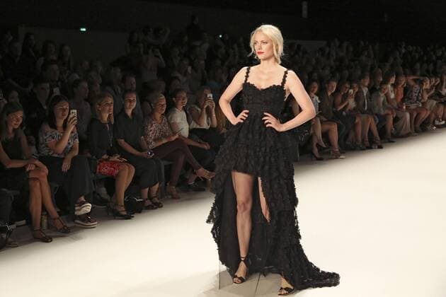 Franziska Knuppe bei der Ewa Herzog Fashion Show auf der Mercedes-Benz Fashion Week Berlin Spring Summer 2017. Berlin, 28.06.2016 Foto:xS.xGabschx xFuturexImage