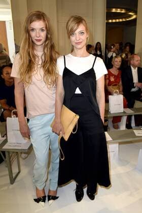 Pheline Roggan und Heike Makatsch bei der Malaikaraiss Fashion Show auf der Mercedes-Benz Fashion Week Berlin Spring Summer 2017. Berlin, 28.06.2016 Foto:xFredericx xFuturexImage
