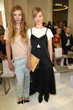 Pheline Roggan und Heike Makatsch bei der Malaikaraiss Fashion Show auf der Mercedes-Benz Fashion Week Berlin Spring Summer 2017. Berlin, 28.06.2016 Foto:xFredericx xFuturexImage